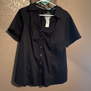 Lane Bryant Button Down Short Sleeve